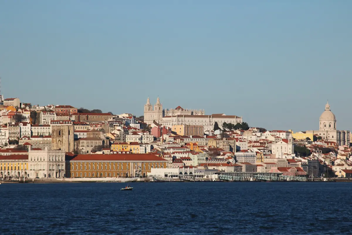 Alfama seen from the Tagus